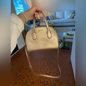 Kate Spade rose gold handbag